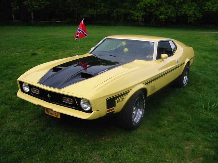 Ford Mustang Mach I 351 Ram Air V8 TEC Sportroof '1971